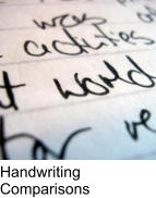 Handwriting Comparisons