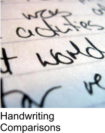 Handwriting Comparisons